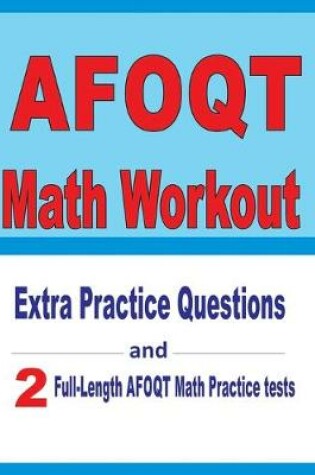 Cover of AFOQT Math Workout