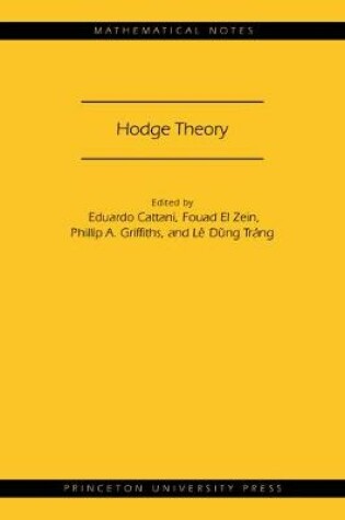 Cover of Hodge Theory (MN-49)