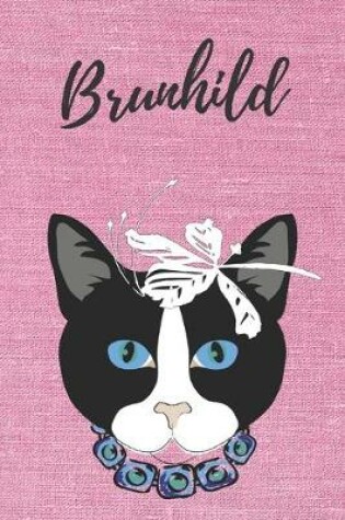 Cover of personalisiertes Notizbuch Katze / Notizheft / Journal / Malbuch / Tagebuch / Kritzelbuch / DIN A5 / Geschenk Brunhild