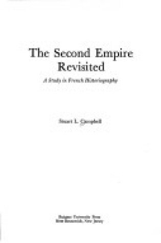 Cover of Second Empire Revisited