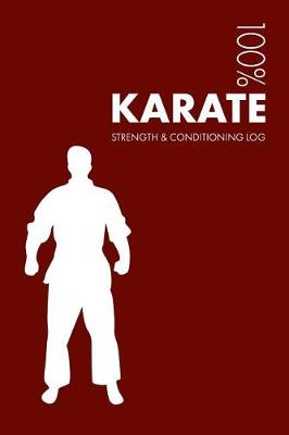 Book cover for Karate Strength and Conditioning Log