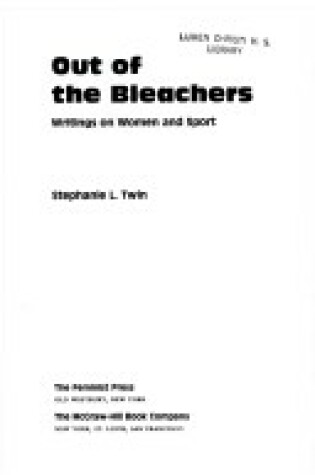 Cover of Out of the Bleachers - W/B 39