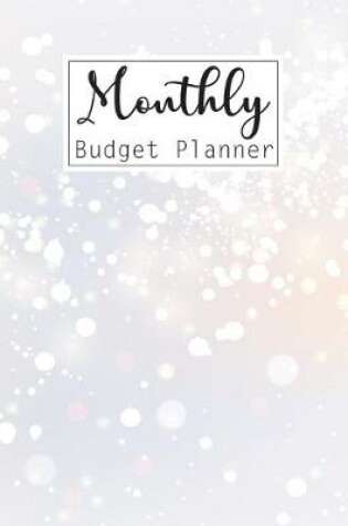 Cover of Monthly Budget Planner