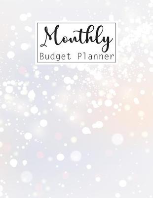 Book cover for Monthly Budget Planner