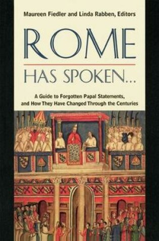 Cover of Rome Has Spoken