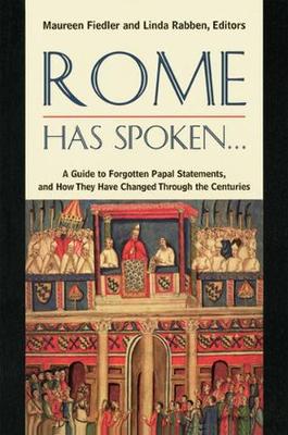 Book cover for Rome Has Spoken