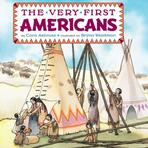 Book cover for The Very First Americans