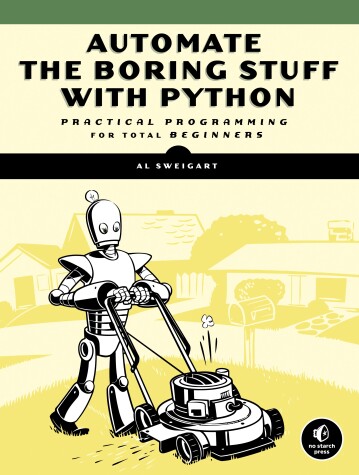 Book cover for Automate The Boring Stuff With Python