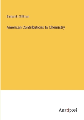 Book cover for American Contributions to Chemistry