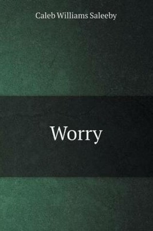 Cover of Worry