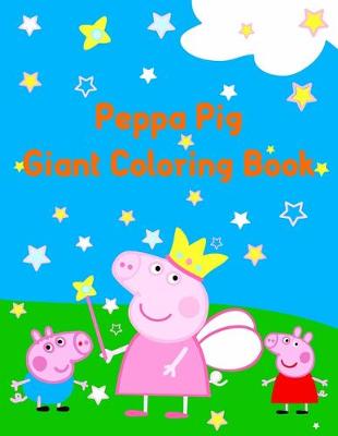 Book cover for Peppa Pig Giant Coloring Book