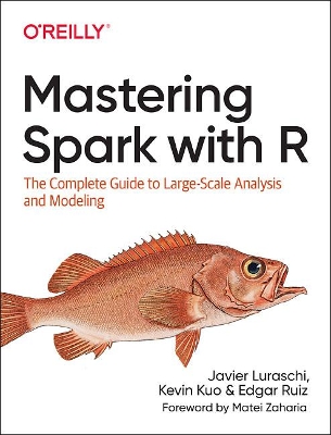 Book cover for Mastering Spark with R