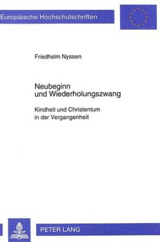 Cover of Neubeginn Und Wiederholungszwang