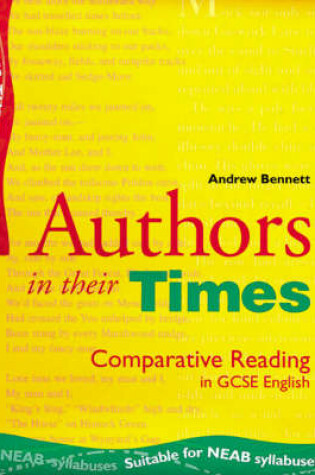 Cover of Authors in their Times Student's Book Paper