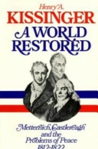 Cover of A World Restored