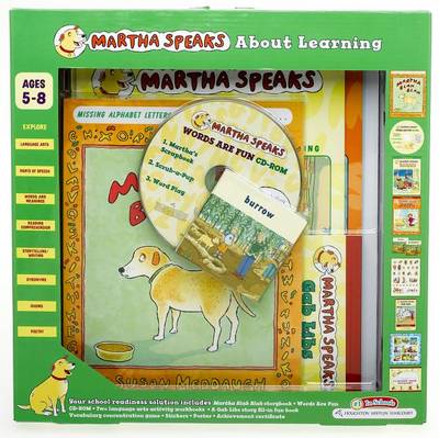 Book cover for Martha Speaks about Learning Boxed Set