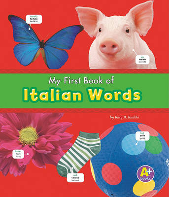 Book cover for My First Book of Italian Words