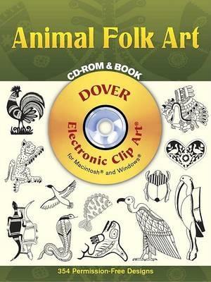 Book cover for Animal Folk Art