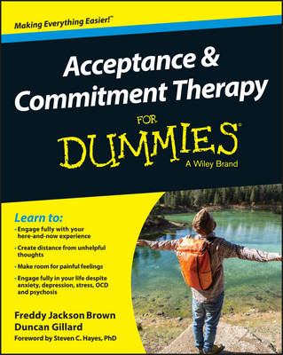 Book cover for Acceptance and Commitment Therapy For Dummies