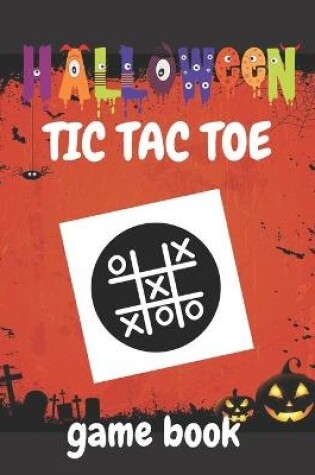 Cover of Halloween Tic Tac Toe Game Book