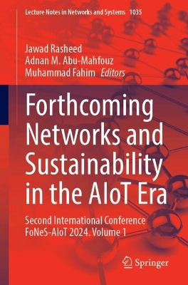 Book cover for Forthcoming Networks and Sustainability in the AIoT Era