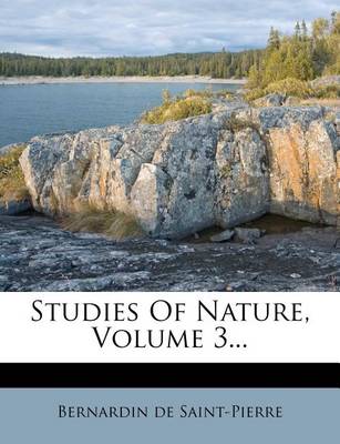 Book cover for Studies of Nature, Volume 3...