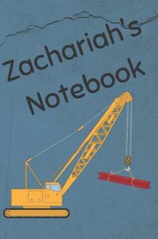 Cover of Zachariah's Notebook