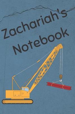 Book cover for Zachariah's Notebook