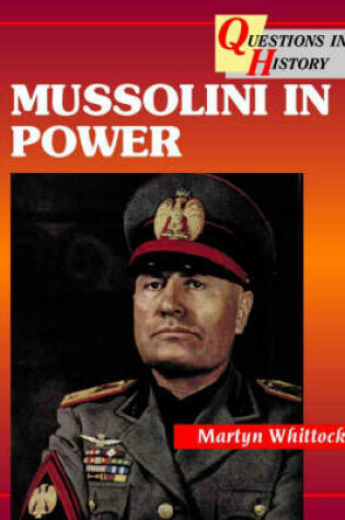 Cover of Mussolini in Power