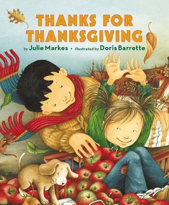 Book cover for Thanks For Thanksgiving Board Book