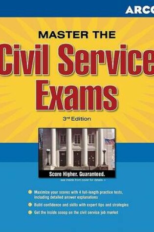 Cover of Master the Civil Service Exam, 3rd Edition
