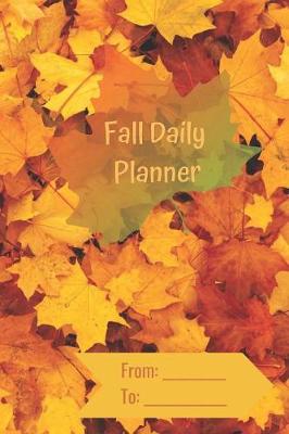 Book cover for FALL Daily Planner