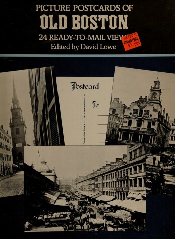 Book cover for Old Boston Photo Postcards