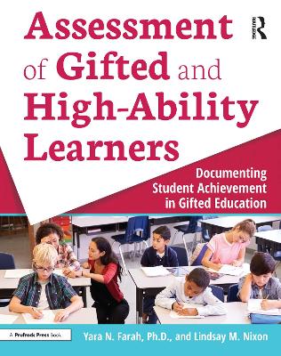 Book cover for Assessment of Gifted and High-Ability Learners