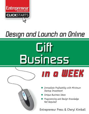 Book cover for Design and Launch an Online Gift Business in a Week