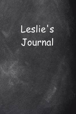 Cover of Leslie Personalized Name Journal Custom Name Gift Idea Leslie