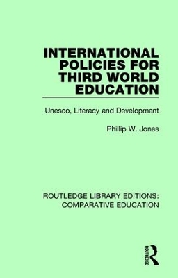 Cover of International Policies for Third World Education