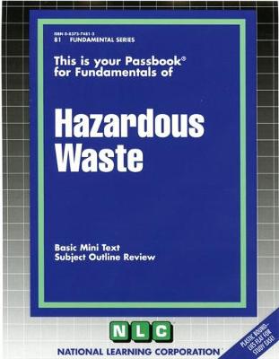 Book cover for HAZARDOUS WASTE