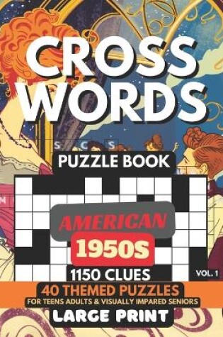 Cover of Crosswords Puzzle Book - American 1950s Vol.1