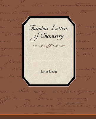 Book cover for Familiar Letters of Chemistry