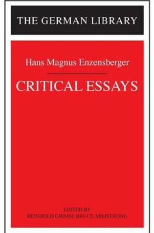 Cover of Critical Essays