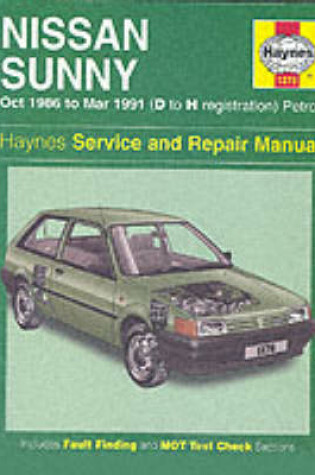 Cover of Nissan Sunny 1986-91 Service and Repair Manual