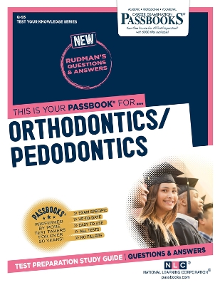 Book cover for Orthodontics/Pedodontics (Q-93)