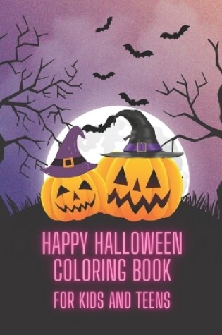 Cover of Happy Halloween Coloring Book