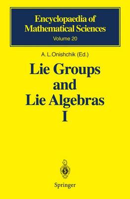 Book cover for Lie Groups and Lie Algebras I