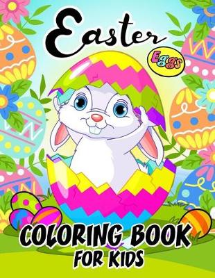 Book cover for Easter Eggs Coloring Book for Kids