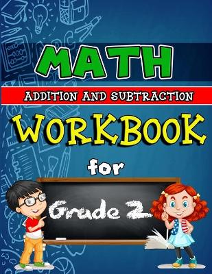 Book cover for Math Workbook for Grade 2 - Addition and Subtraction
