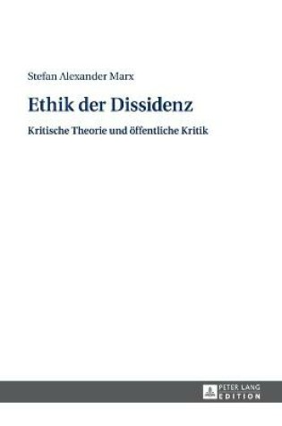 Cover of Ethik Der Dissidenz