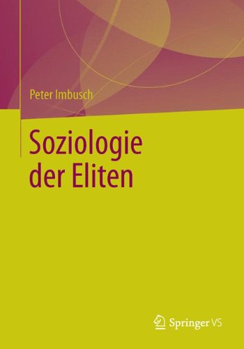 Book cover for Soziologie Der Eliten