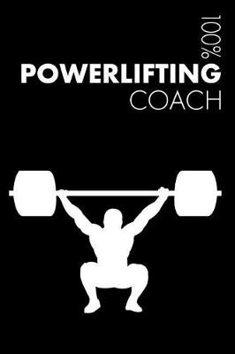 Book cover for Powerlifting Coach Notebook